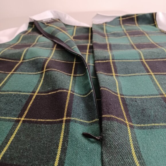 Allegra K Academia Plaid Mini Shift Dress - Picture 7 of 16